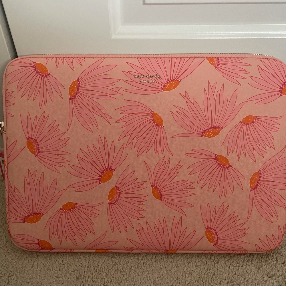 Kate Spade Falling Flower Laptop Case